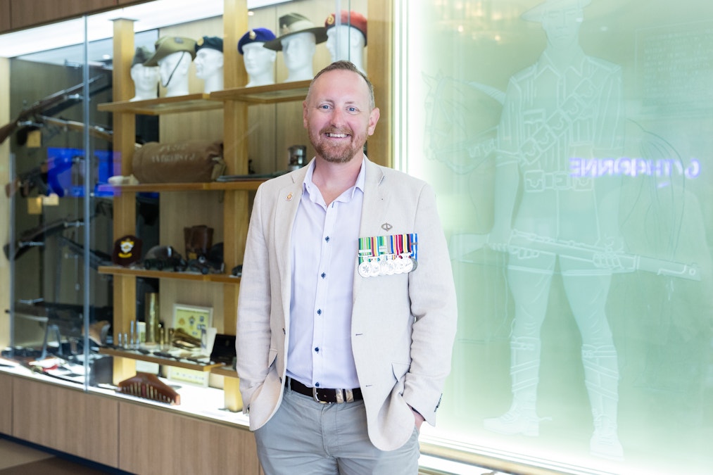 Army veteran upholds Anzac spirit